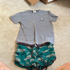 Manatee Pajama Set